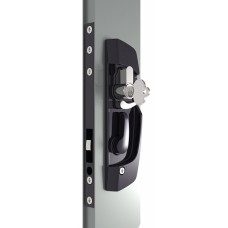 Security screen sliding door lock